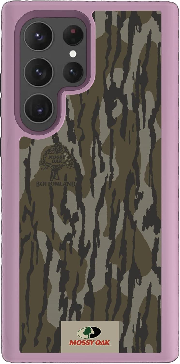 image:imagecellhelmet Mossy Oak Country DNA DualLayer Case in Deep Sea Blue Designed for Galaxy S23 Ultra Shock amp Drop Proof Durable As Seen on Shark TankBottomland Orig Lilac Blossom Purple
