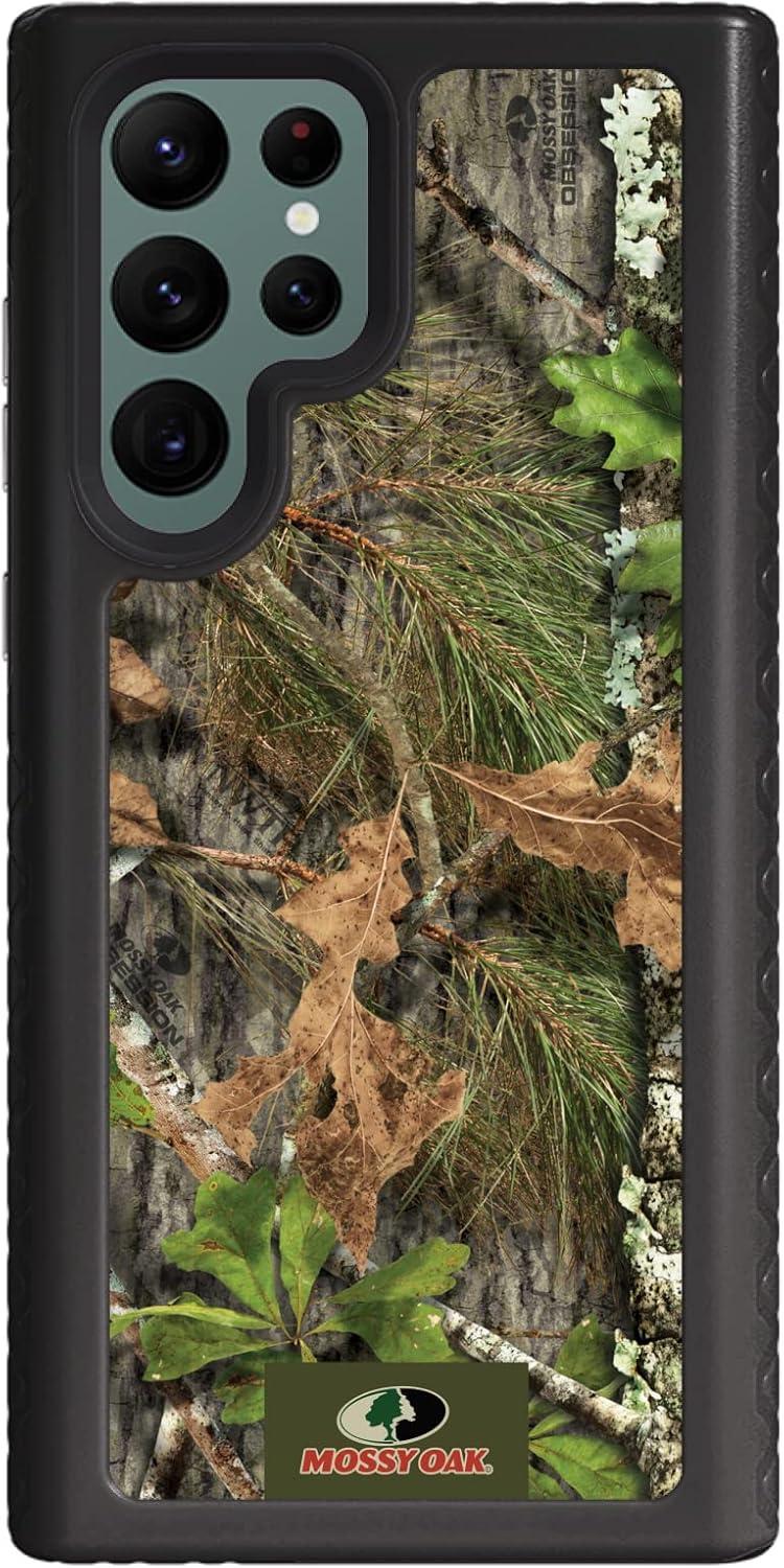 image:imagecellhelmet Mossy Oak Country DNA DualLayer Case in Deep Sea Blue Designed for Galaxy S23 Ultra Shock amp Drop Proof Durable As Seen on Shark TankObsession Onyx Black