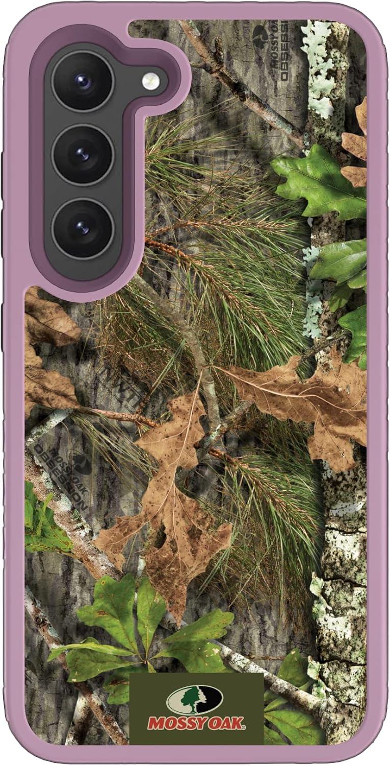 image:imagecellhelmet Mossy Oak Country DNA DualLayer Case in Deep Sea Blue Designed for Galaxy S23 Ultra Shock amp Drop Proof Durable As Seen on Shark TankObsession Lilac Blossom Purple