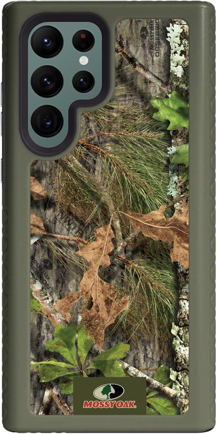 image:imagecellhelmet Mossy Oak Country DNA DualLayer Case in Deep Sea Blue Designed for Galaxy S23 Ultra Shock amp Drop Proof Durable As Seen on Shark TankObsession Olive Drab Green