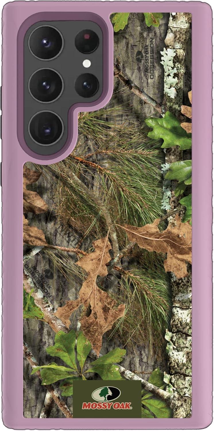 image:imagecellhelmet Mossy Oak Country DNA DualLayer Case in Deep Sea Blue Designed for Galaxy S23 Ultra Shock amp Drop Proof Durable As Seen on Shark TankObsession Lilac Blossom Purple