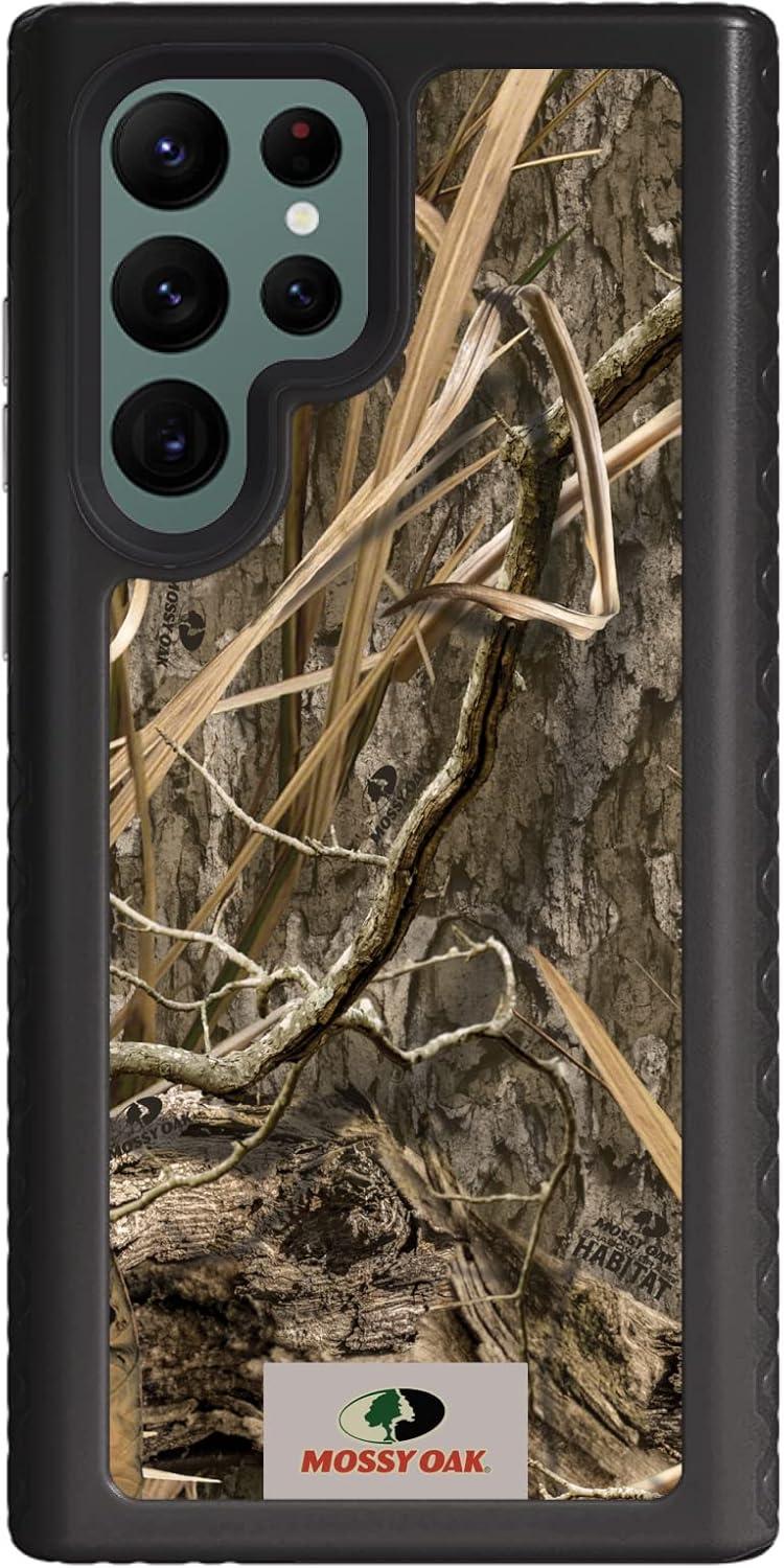 image:imagecellhelmet Mossy Oak Country DNA DualLayer Case in Deep Sea Blue Designed for Galaxy S23 Ultra Shock amp Drop Proof Durable As Seen on Shark TankShadow Grass Onyx Black