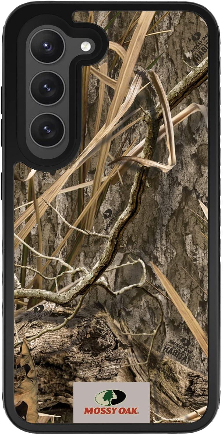 image:imagecellhelmet Mossy Oak Country DNA DualLayer Case in Deep Sea Blue Designed for Galaxy S23 Ultra Shock amp Drop Proof Durable As Seen on Shark TankShadow Grass Onyx Black