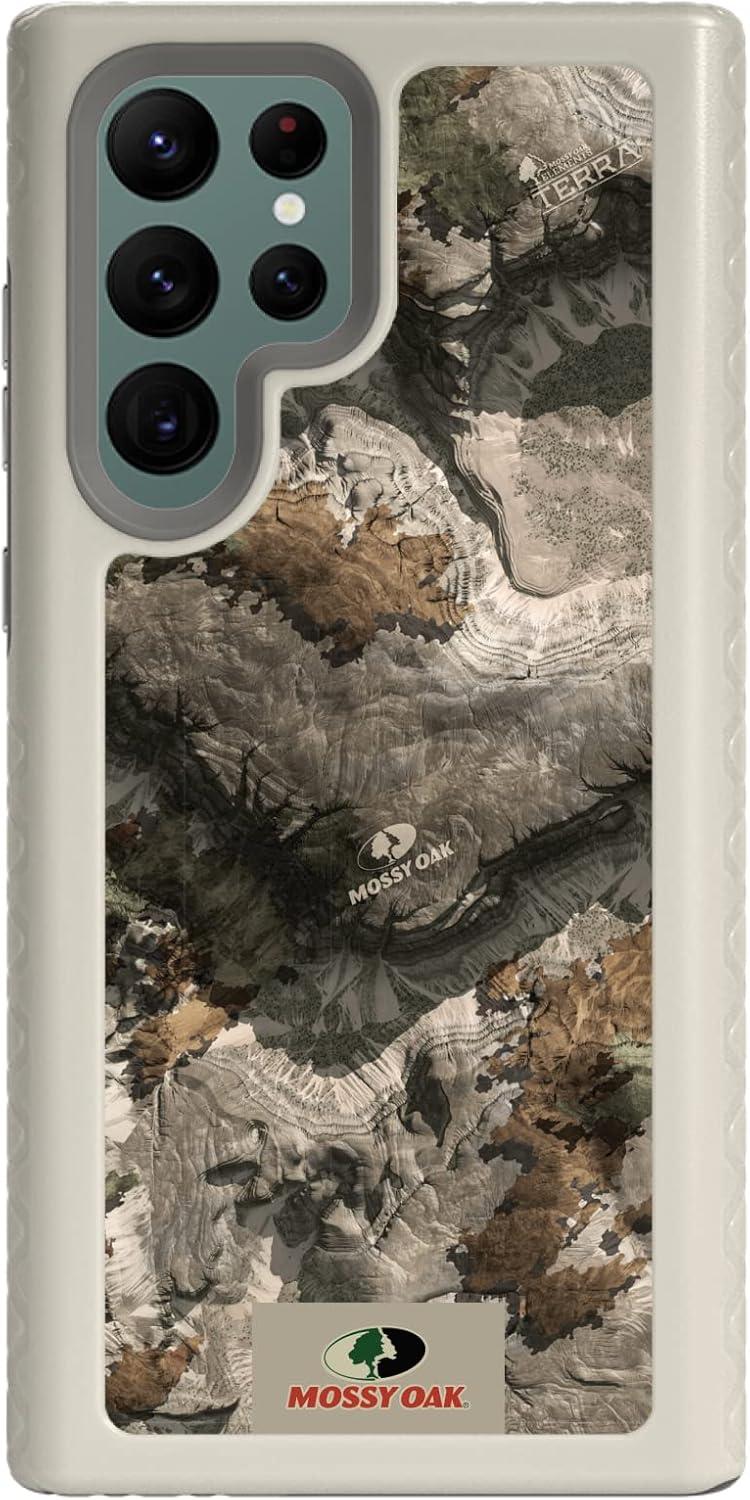 image:imagecellhelmet Mossy Oak Country DNA DualLayer Case in Deep Sea Blue Designed for Galaxy S23 Ultra Shock amp Drop Proof Durable As Seen on Shark TankTerra Gila Gray