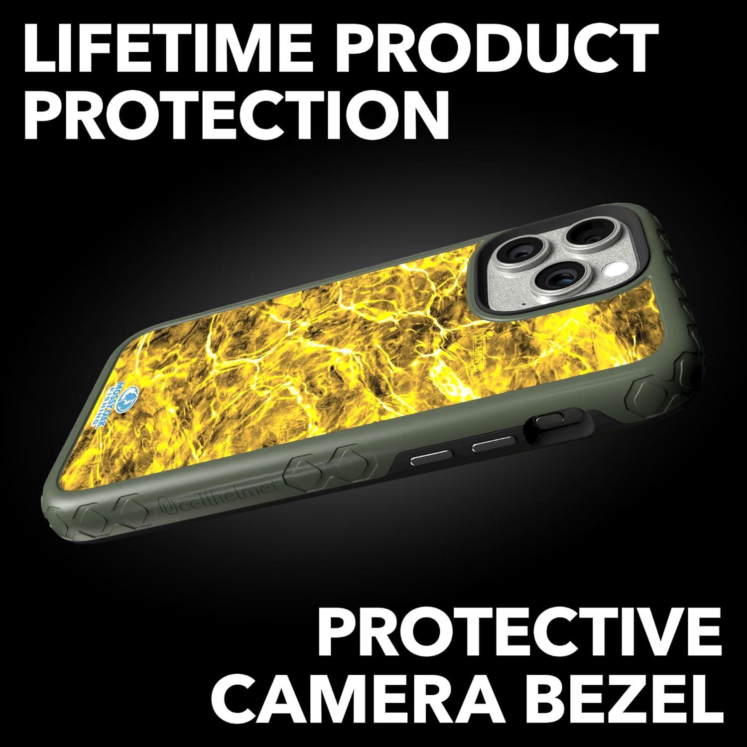 image:imagecellhelmet Mossy Oak Terra Gila DualLayer Case in Gray Designed for iPhone 13 Pro Max Shock amp Drop Proof Durable As Seen on Shark TankAgua Yellowfin Olive Drab Green