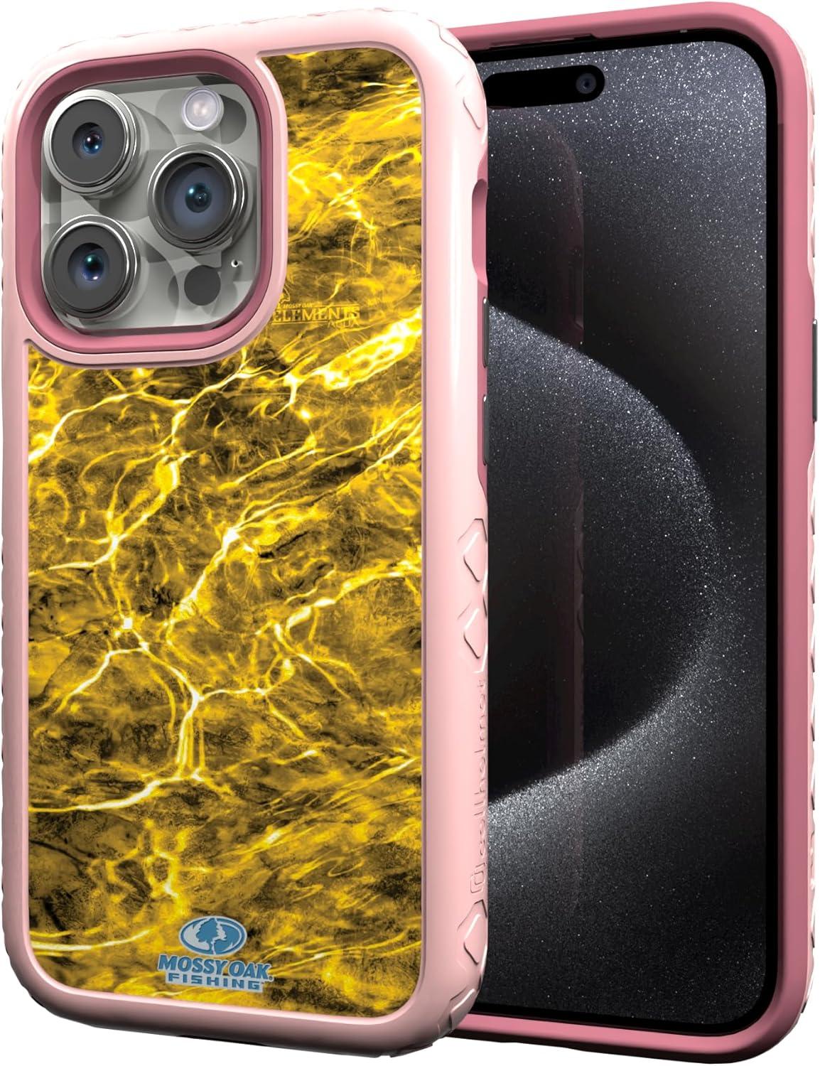 image:imagecellhelmet Mossy Oak Terra Gila DualLayer Case in Gray Designed for iPhone 13 Pro Max Shock amp Drop Proof Durable As Seen on Shark TankAgua Yellowfin Pink Magnolia