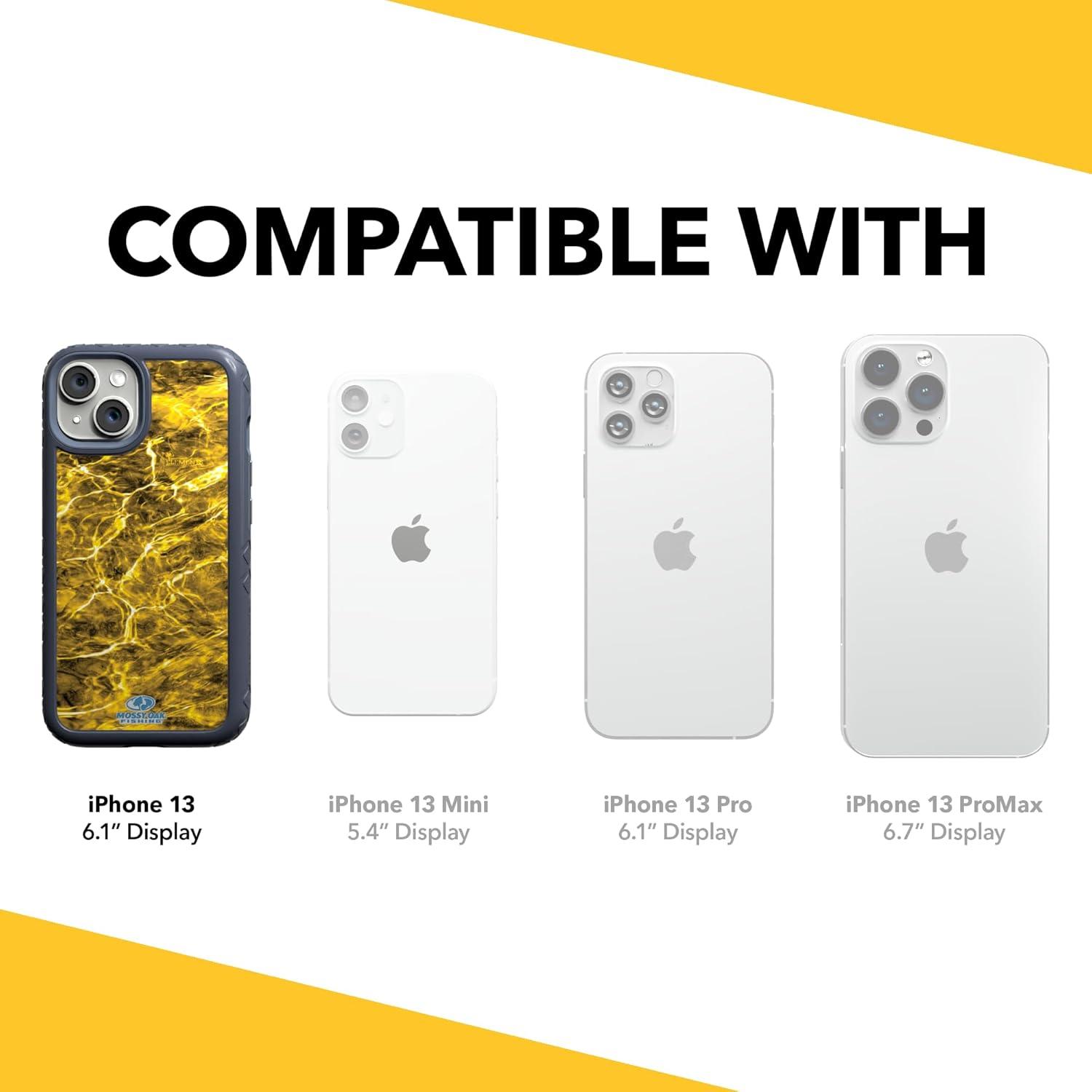 image:imagecellhelmet Mossy Oak Terra Gila DualLayer Case in Gray Designed for iPhone 13 Pro Max Shock amp Drop Proof Durable As Seen on Shark TankAgua Yellowfin Slate Blue