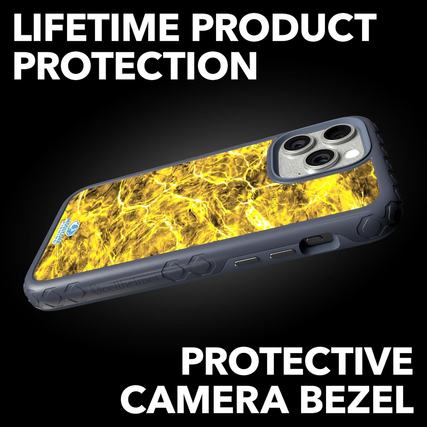 image:imagecellhelmet Mossy Oak Terra Gila DualLayer Case in Gray Designed for iPhone 13 Pro Max Shock amp Drop Proof Durable As Seen on Shark TankAgua Yellowfin Slate Blue