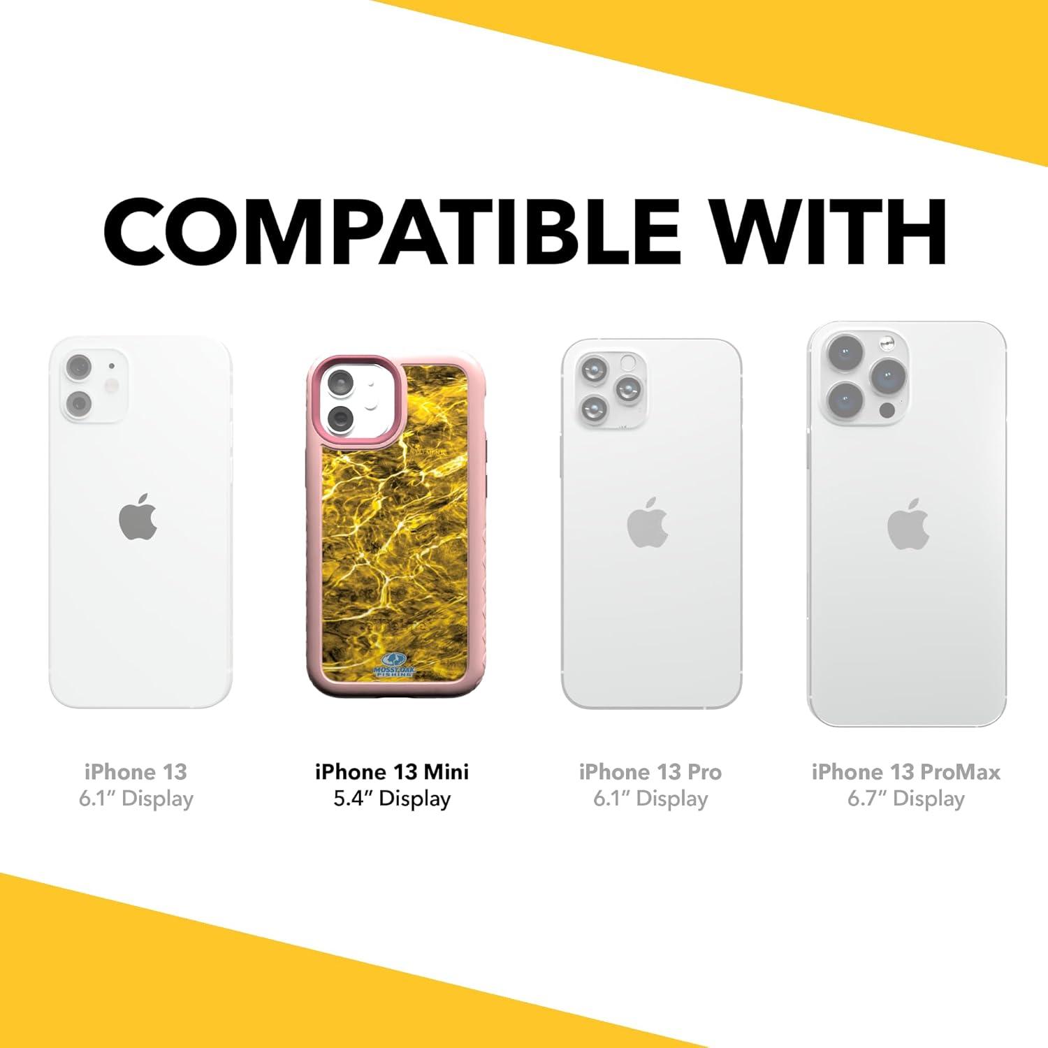 image:imagecellhelmet Mossy Oak Terra Gila DualLayer Case in Gray Designed for iPhone 13 Pro Max Shock amp Drop Proof Durable As Seen on Shark TankAgua Yellowfin Pink Magnolia