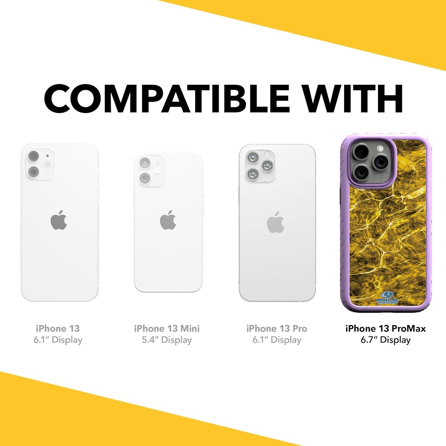 image:imagecellhelmet Mossy Oak Terra Gila DualLayer Case in Gray Designed for iPhone 13 Pro Max Shock amp Drop Proof Durable As Seen on Shark TankAgua Yellowfin Lilac Blossom Purple