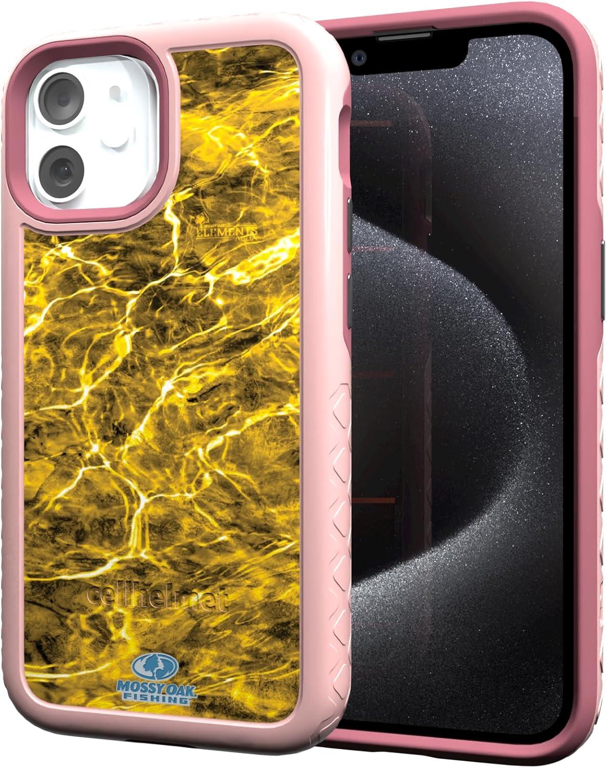 image:imagecellhelmet Mossy Oak Terra Gila DualLayer Case in Gray Designed for iPhone 13 Pro Max Shock amp Drop Proof Durable As Seen on Shark TankAgua Yellowfin Pink Magnolia