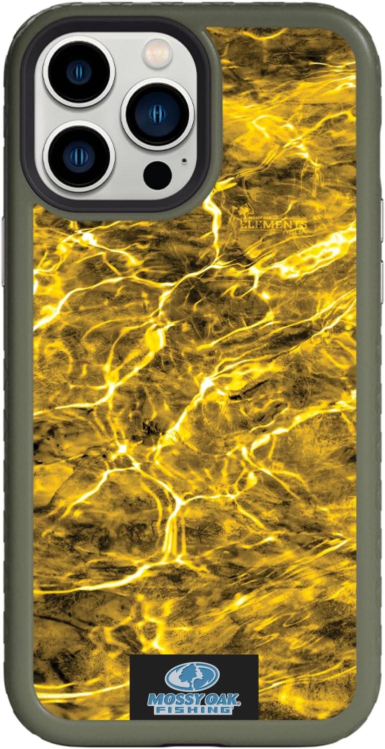 image:imagecellhelmet Mossy Oak Terra Gila DualLayer Case in Gray Designed for iPhone 13 Pro Max Shock amp Drop Proof Durable As Seen on Shark TankAgua Yellowfin Olive Drab Green
