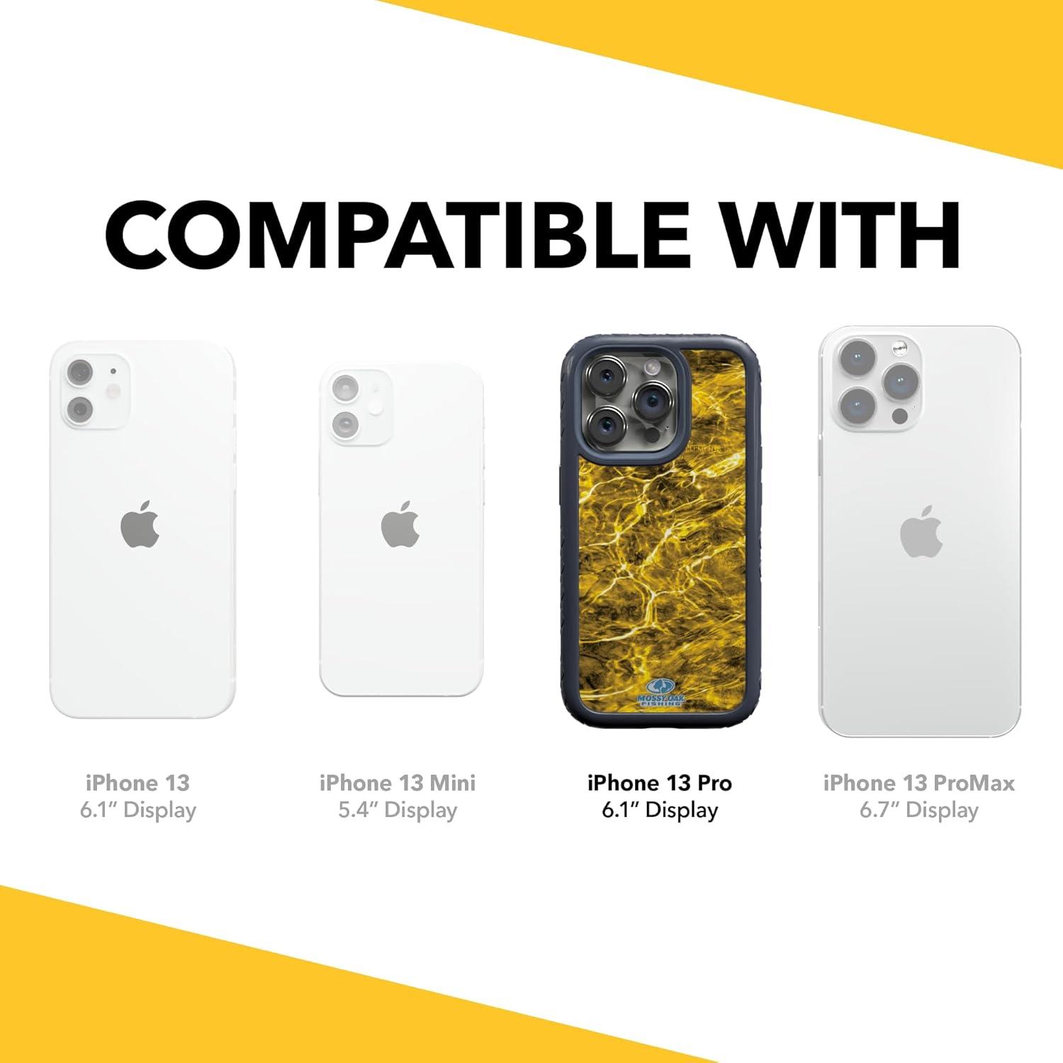 image:imagecellhelmet Mossy Oak Terra Gila DualLayer Case in Gray Designed for iPhone 13 Pro Max Shock amp Drop Proof Durable As Seen on Shark TankAgua Yellowfin Slate Blue
