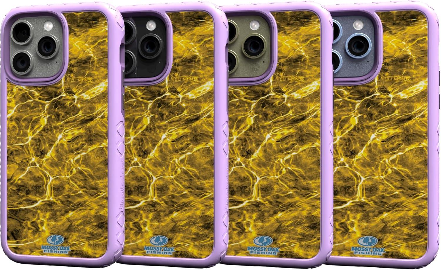 image:imagecellhelmet Mossy Oak Terra Gila DualLayer Case in Gray Designed for iPhone 13 Pro Max Shock amp Drop Proof Durable As Seen on Shark TankAgua Yellowfin Lilac Blossom Purple