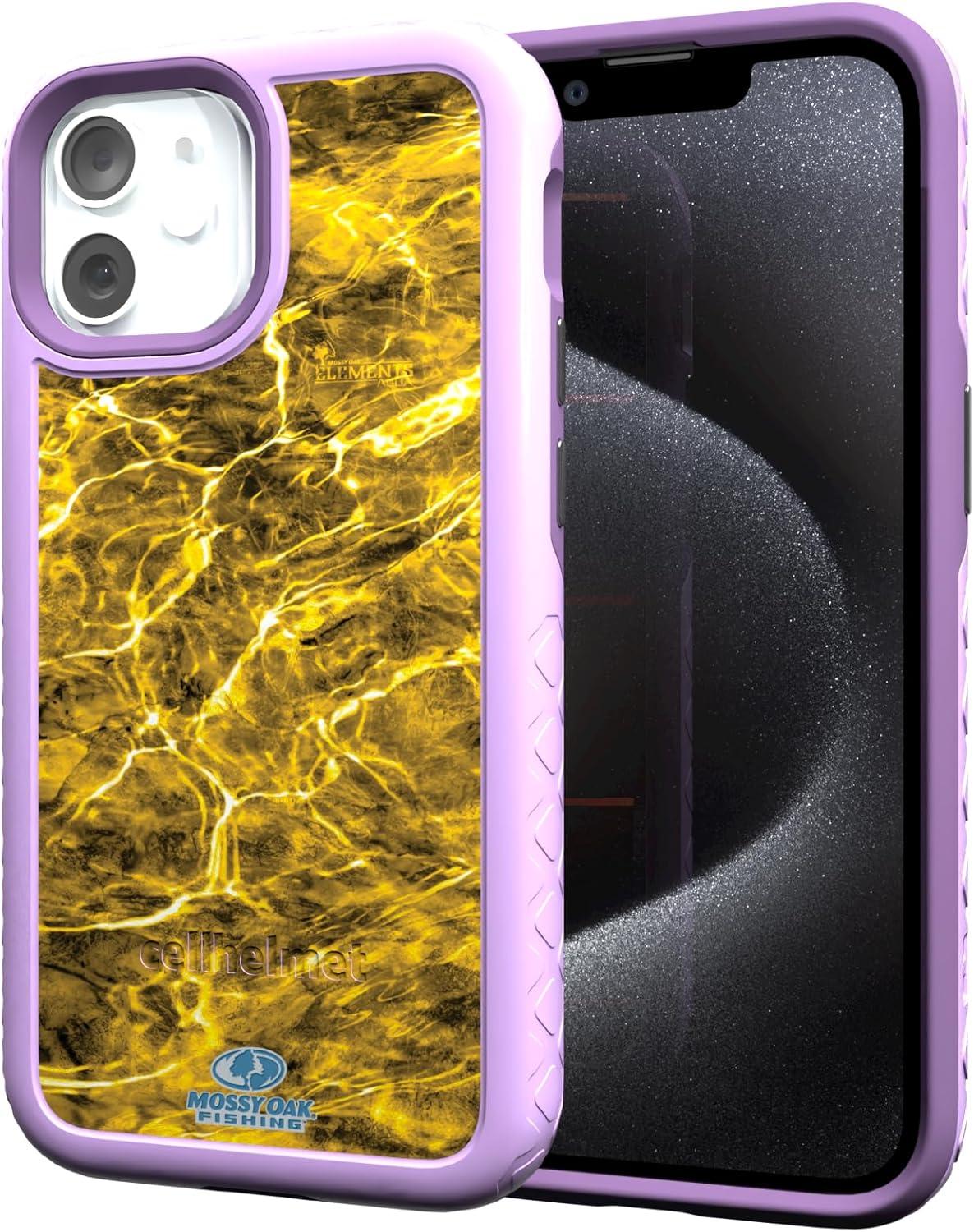 image:imagecellhelmet Mossy Oak Terra Gila DualLayer Case in Gray Designed for iPhone 13 Pro Max Shock amp Drop Proof Durable As Seen on Shark TankAgua Yellowfin Lilac Blossom Purple