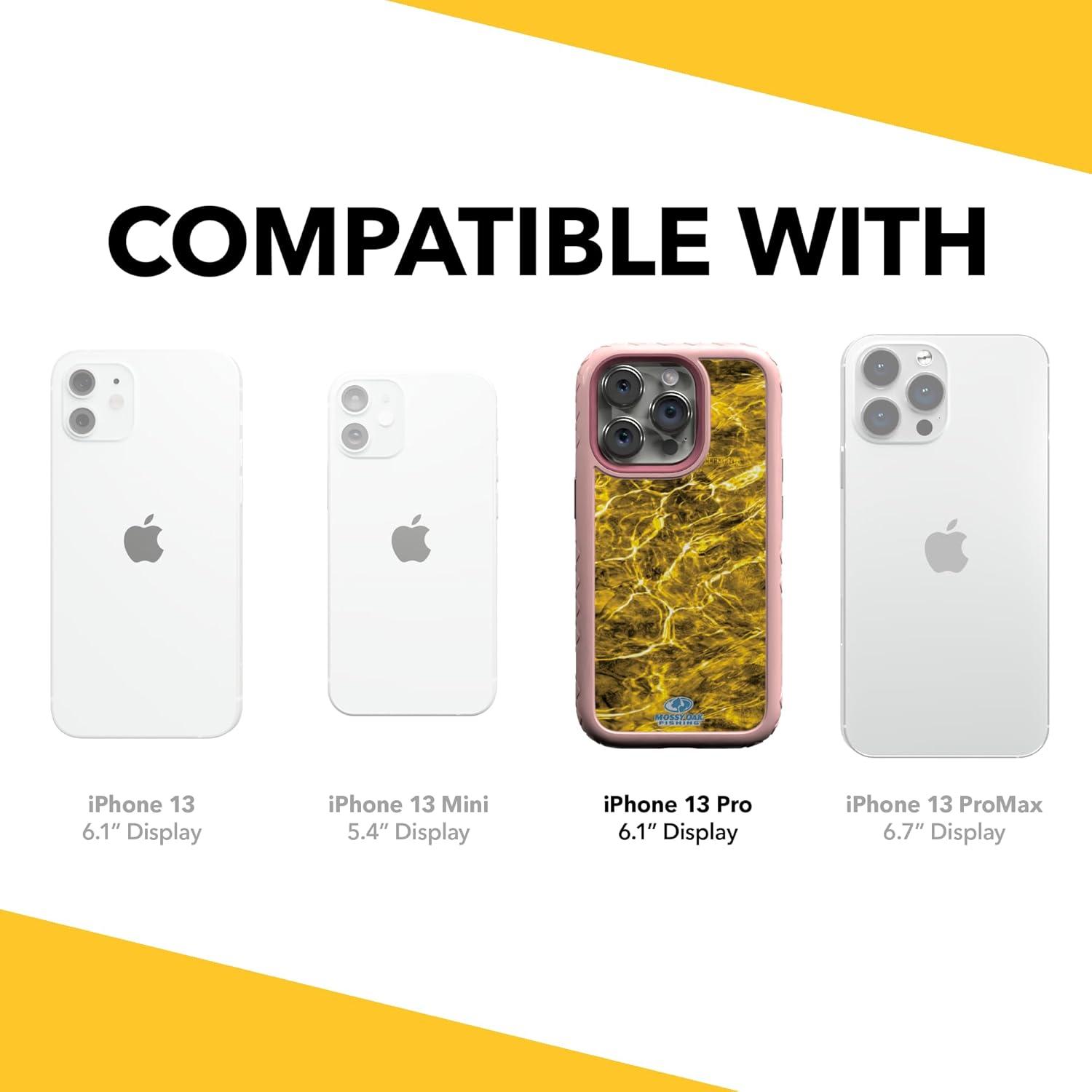 image:imagecellhelmet Mossy Oak Terra Gila DualLayer Case in Gray Designed for iPhone 13 Pro Max Shock amp Drop Proof Durable As Seen on Shark TankAgua Yellowfin Pink Magnolia