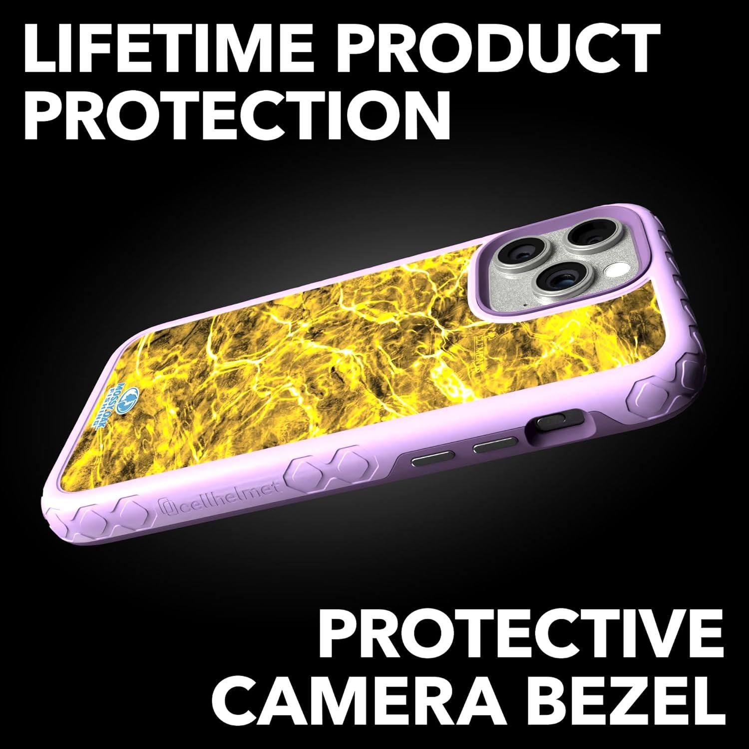 image:imagecellhelmet Mossy Oak Terra Gila DualLayer Case in Gray Designed for iPhone 13 Pro Max Shock amp Drop Proof Durable As Seen on Shark TankAgua Yellowfin Lilac Blossom Purple