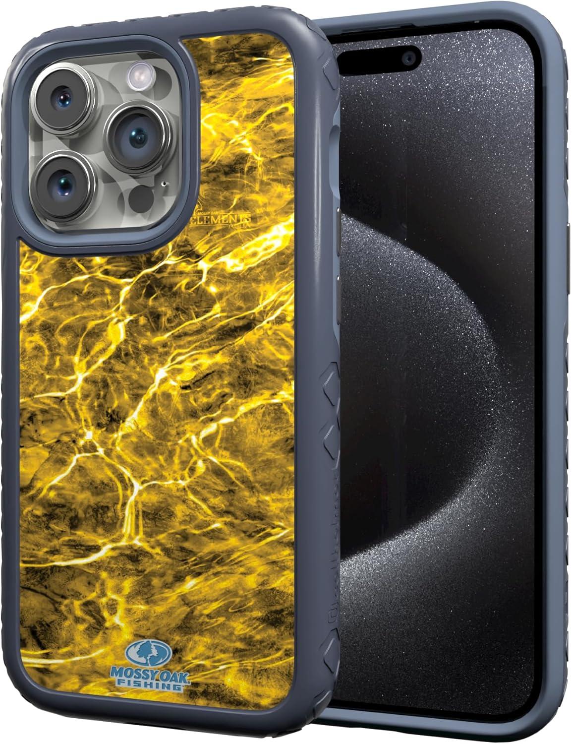 image:imagecellhelmet Mossy Oak Terra Gila DualLayer Case in Gray Designed for iPhone 13 Pro Max Shock amp Drop Proof Durable As Seen on Shark TankAgua Yellowfin Slate Blue