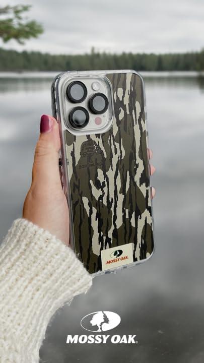 image:imagecellhelmet Mossy Oak Terra Gila DualLayer Case in Gray Designed for iPhone 13 Pro Max Shock amp Drop Proof Durable As Seen on Shark TankBottomland Orig Onyx Black