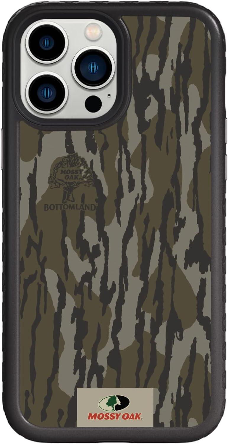 image:imagecellhelmet Mossy Oak Terra Gila DualLayer Case in Gray Designed for iPhone 13 Pro Max Shock amp Drop Proof Durable As Seen on Shark TankBottomland Orig Onyx Black