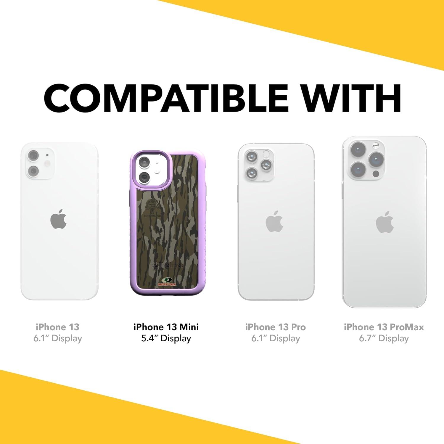 image:imagecellhelmet Mossy Oak Terra Gila DualLayer Case in Gray Designed for iPhone 13 Pro Max Shock amp Drop Proof Durable As Seen on Shark TankBottomland Orig Lilac Blossom Purple