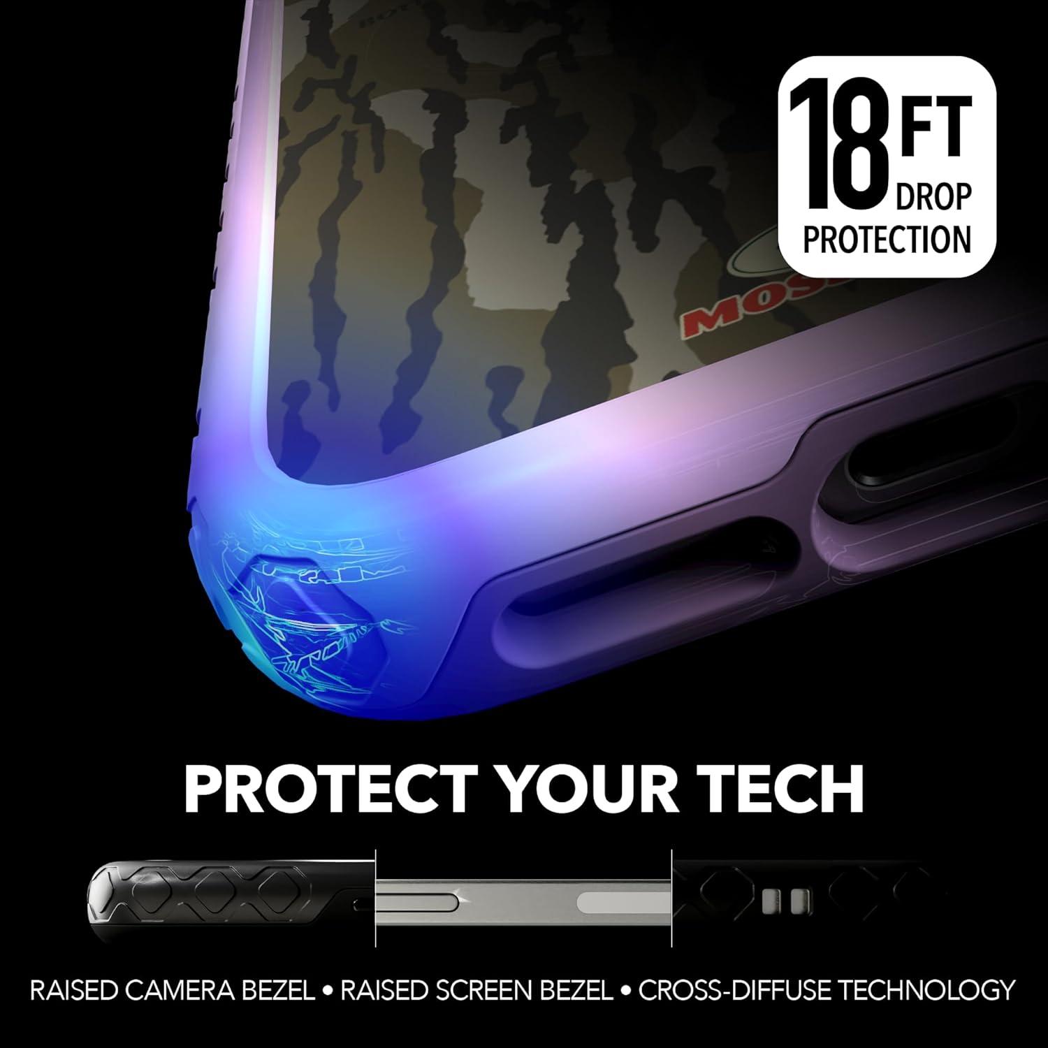 image:imagecellhelmet Mossy Oak Terra Gila DualLayer Case in Gray Designed for iPhone 13 Pro Max Shock amp Drop Proof Durable As Seen on Shark TankBottomland Orig Lilac Blossom Purple