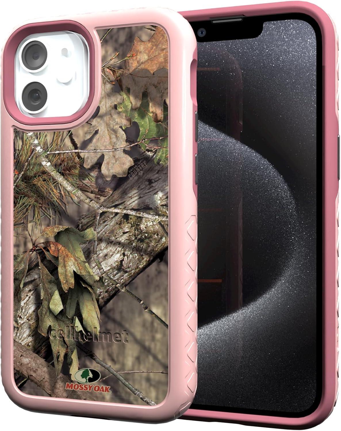 image:imagecellhelmet Mossy Oak Terra Gila DualLayer Case in Gray Designed for iPhone 13 Pro Max Shock amp Drop Proof Durable As Seen on Shark TankBreakup Country Pink Magnolia