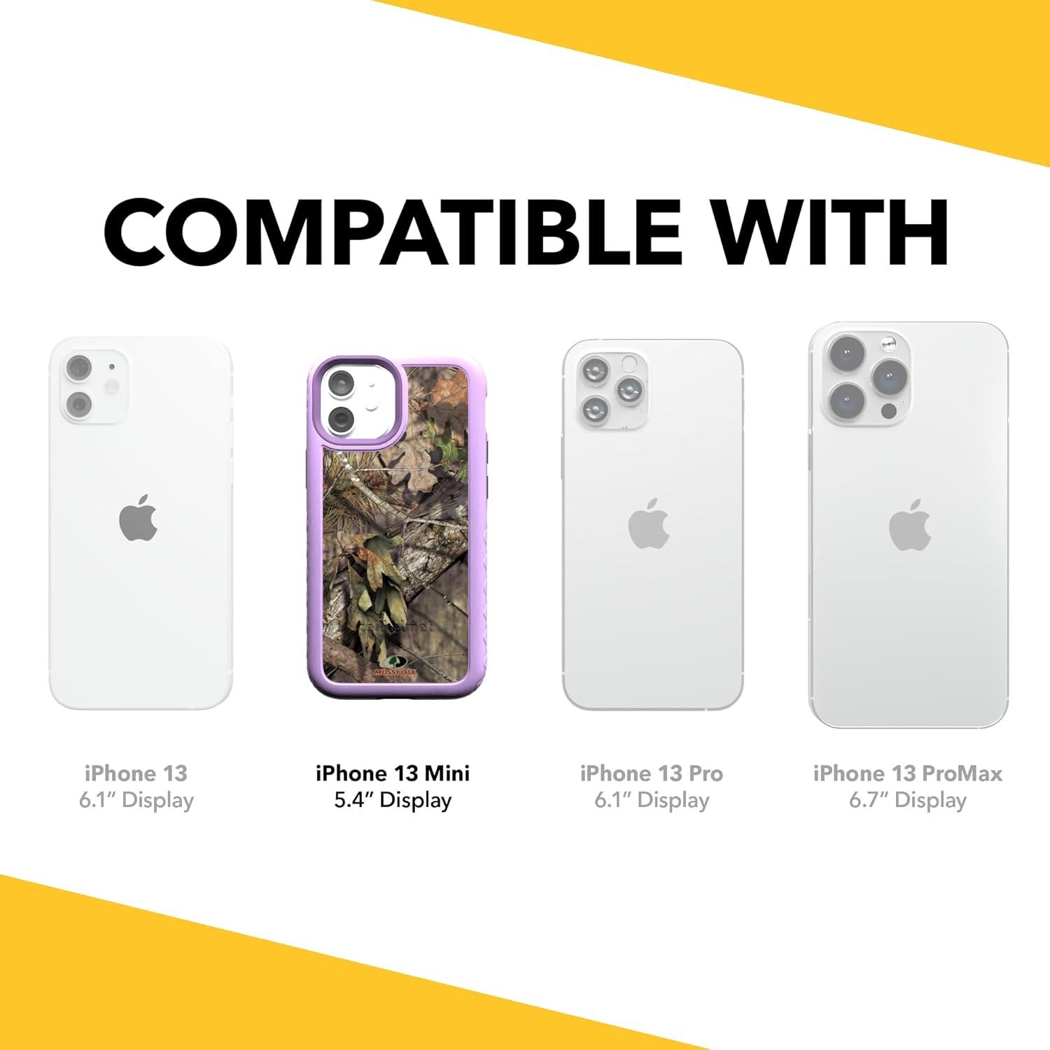 image:imagecellhelmet Mossy Oak Terra Gila DualLayer Case in Gray Designed for iPhone 13 Pro Max Shock amp Drop Proof Durable As Seen on Shark TankBreakup Country Lilac Blossom Purple