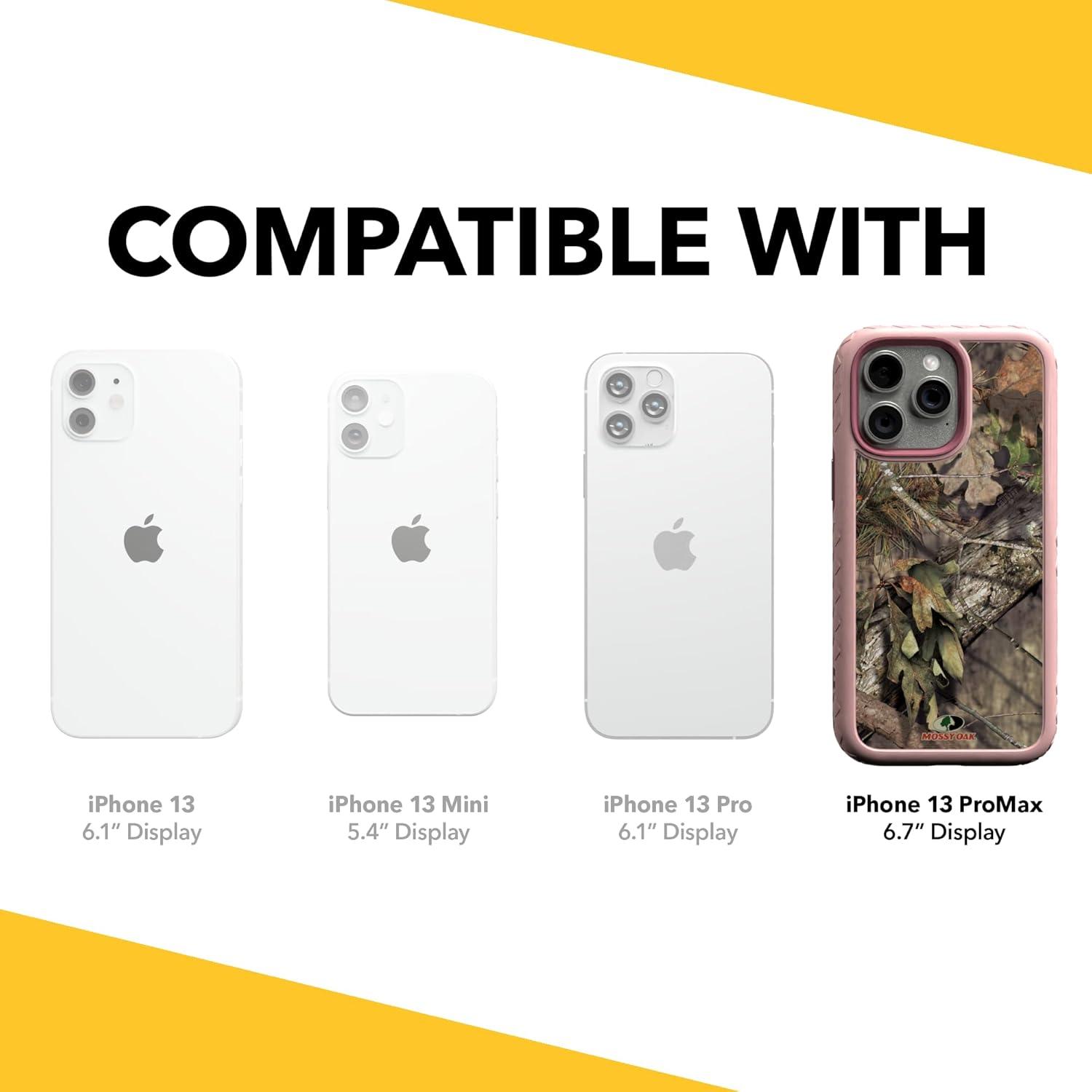 image:imagecellhelmet Mossy Oak Terra Gila DualLayer Case in Gray Designed for iPhone 13 Pro Max Shock amp Drop Proof Durable As Seen on Shark TankBreakup Country Pink Magnolia