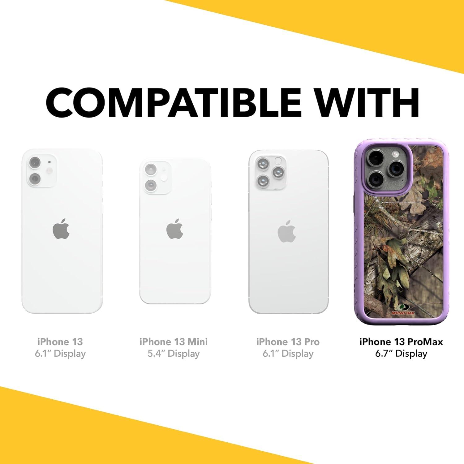 image:imagecellhelmet Mossy Oak Terra Gila DualLayer Case in Gray Designed for iPhone 13 Pro Max Shock amp Drop Proof Durable As Seen on Shark TankBreakup Country Lilac Blossom Purple
