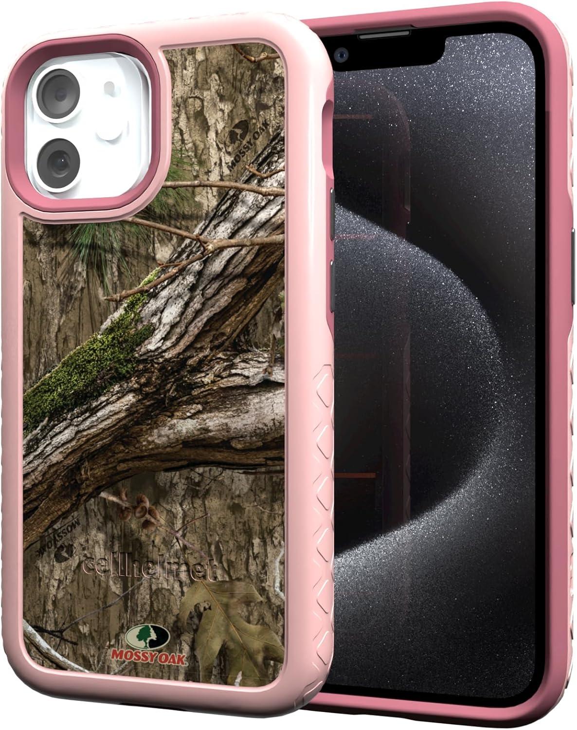 image:imagecellhelmet Mossy Oak Terra Gila DualLayer Case in Gray Designed for iPhone 13 Pro Max Shock amp Drop Proof Durable As Seen on Shark TankCountry DNA Pink Magnolia