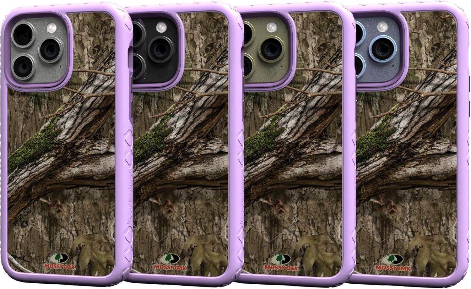 image:imagecellhelmet Mossy Oak Terra Gila DualLayer Case in Gray Designed for iPhone 13 Pro Max Shock amp Drop Proof Durable As Seen on Shark TankCountry DNA Lilac Blossom Purple