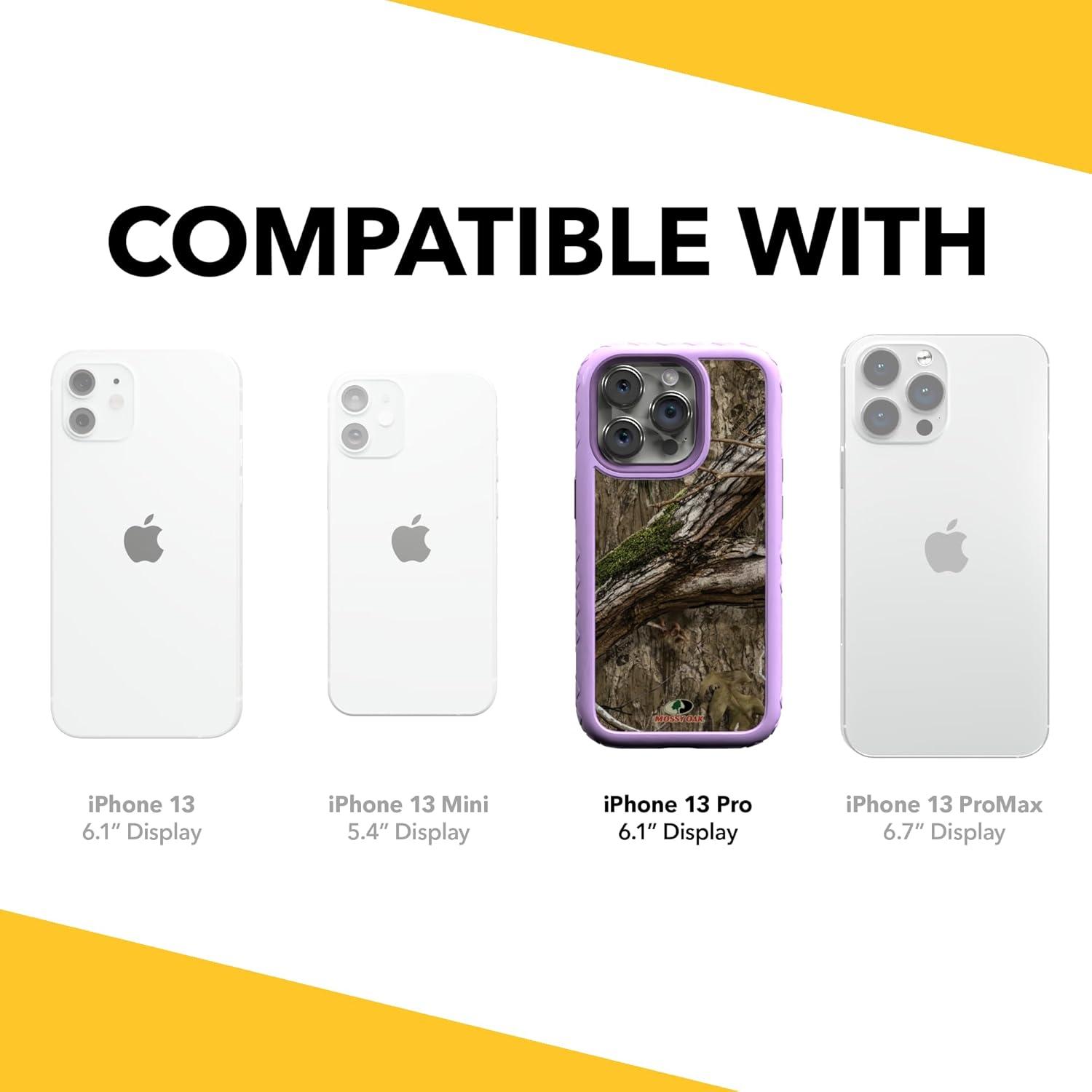 image:imagecellhelmet Mossy Oak Terra Gila DualLayer Case in Gray Designed for iPhone 13 Pro Max Shock amp Drop Proof Durable As Seen on Shark TankCountry DNA Lilac Blossom Purple