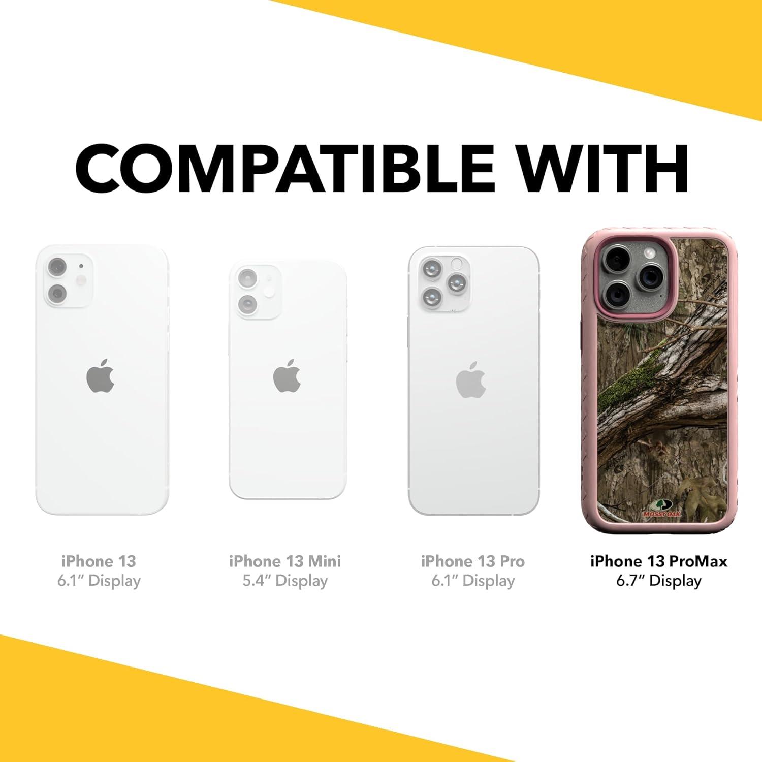 image:imagecellhelmet Mossy Oak Terra Gila DualLayer Case in Gray Designed for iPhone 13 Pro Max Shock amp Drop Proof Durable As Seen on Shark TankCountry DNA Pink Magnolia