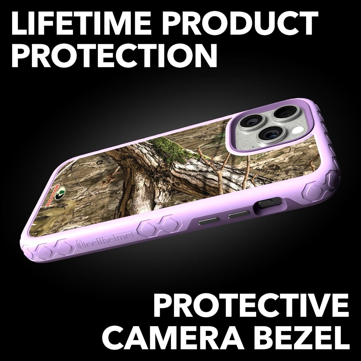 image:imagecellhelmet Mossy Oak Terra Gila DualLayer Case in Gray Designed for iPhone 13 Pro Max Shock amp Drop Proof Durable As Seen on Shark TankCountry DNA Lilac Blossom Purple