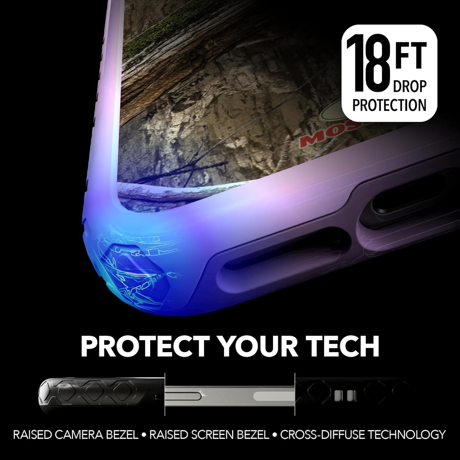 image:imagecellhelmet Mossy Oak Terra Gila DualLayer Case in Gray Designed for iPhone 13 Pro Max Shock amp Drop Proof Durable As Seen on Shark TankCountry DNA Lilac Blossom Purple