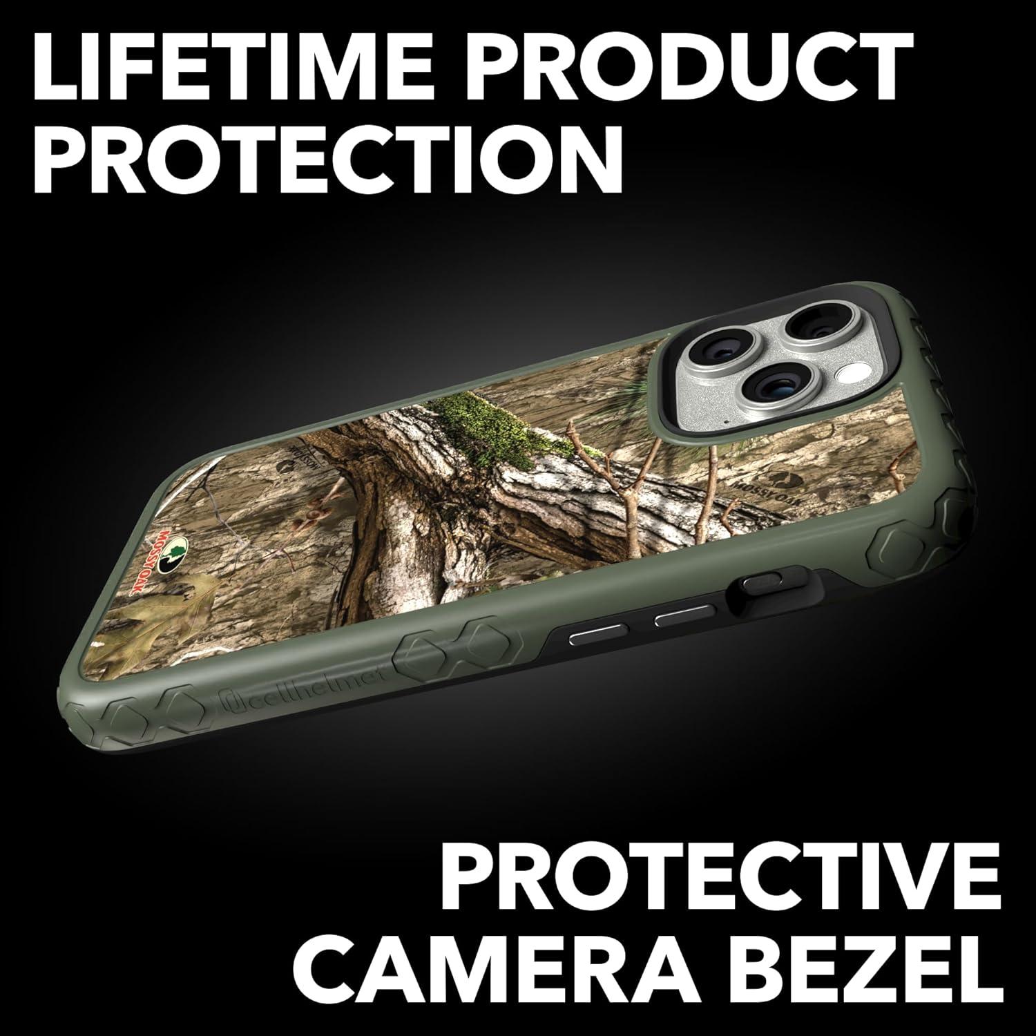 image:imagecellhelmet Mossy Oak Terra Gila DualLayer Case in Gray Designed for iPhone 13 Pro Max Shock amp Drop Proof Durable As Seen on Shark TankCountry DNA Olive Drab Green