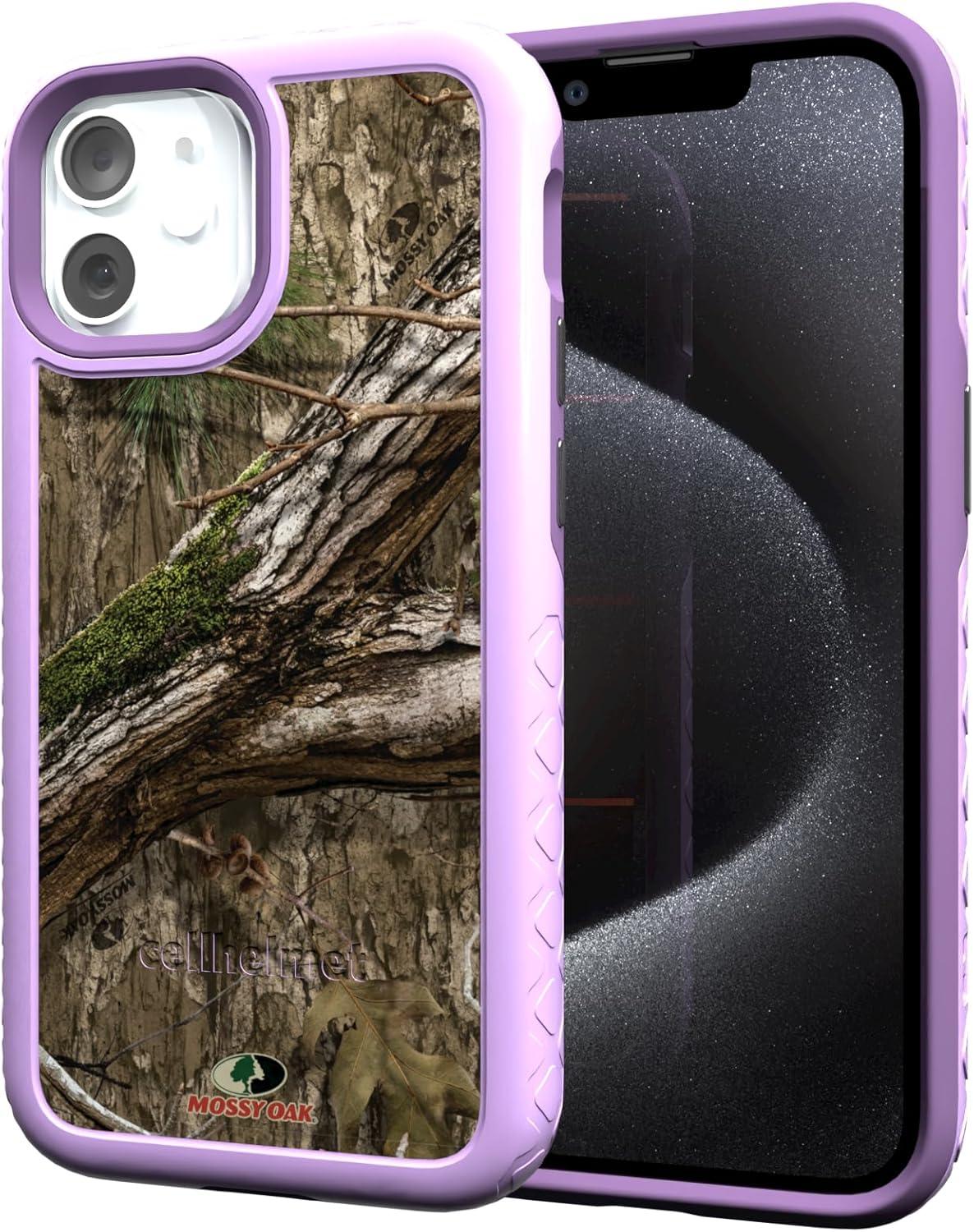 image:imagecellhelmet Mossy Oak Terra Gila DualLayer Case in Gray Designed for iPhone 13 Pro Max Shock amp Drop Proof Durable As Seen on Shark TankCountry DNA Lilac Blossom Purple