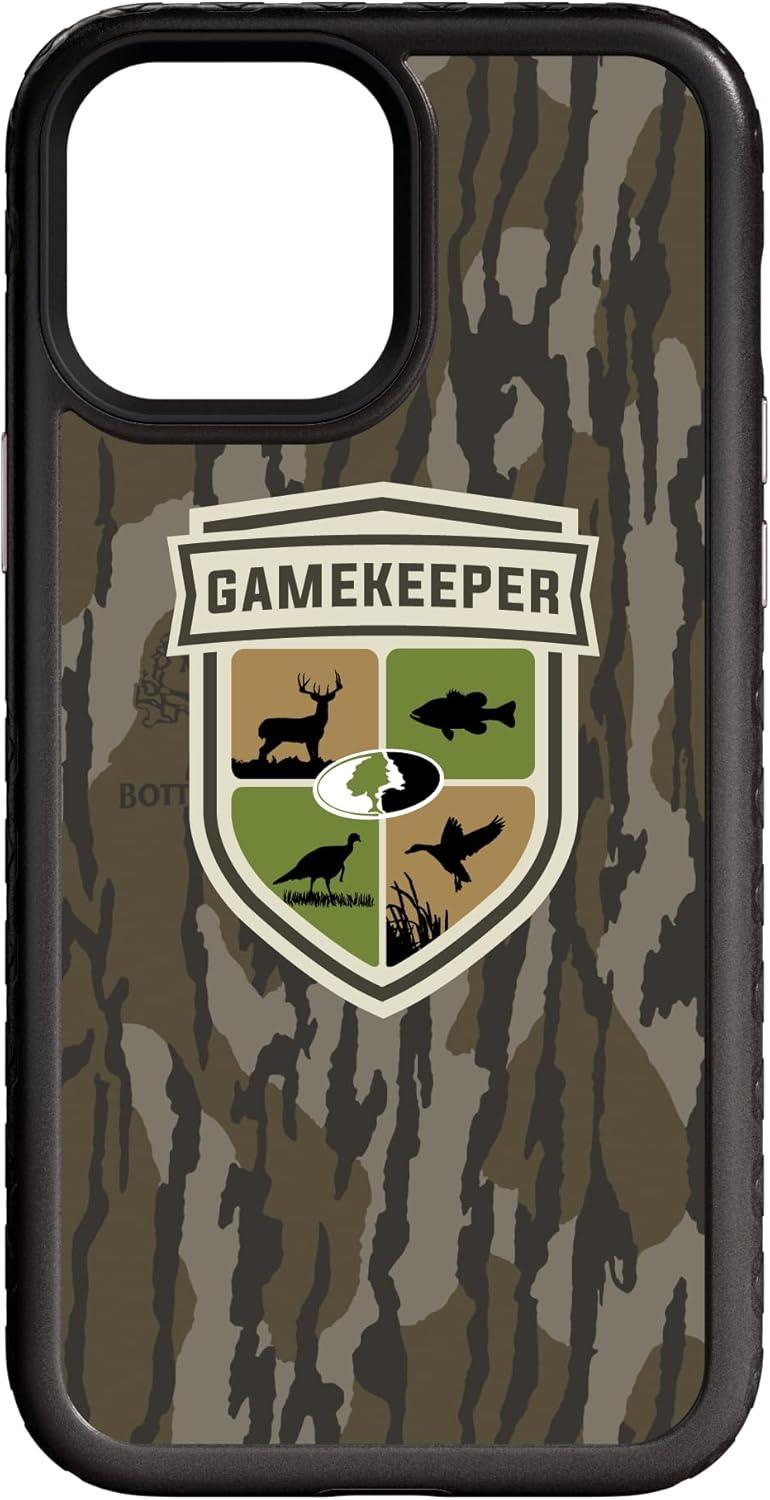image:imagecellhelmet Mossy Oak Terra Gila DualLayer Case in Gray Designed for iPhone 13 Pro Max Shock amp Drop Proof Durable As Seen on Shark TankGAMEKEEPER Onyx Black