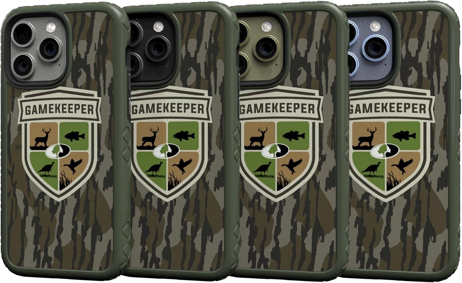 image:imagecellhelmet Mossy Oak Terra Gila DualLayer Case in Gray Designed for iPhone 13 Pro Max Shock amp Drop Proof Durable As Seen on Shark TankGAMEKEEPER Olive Drab Green