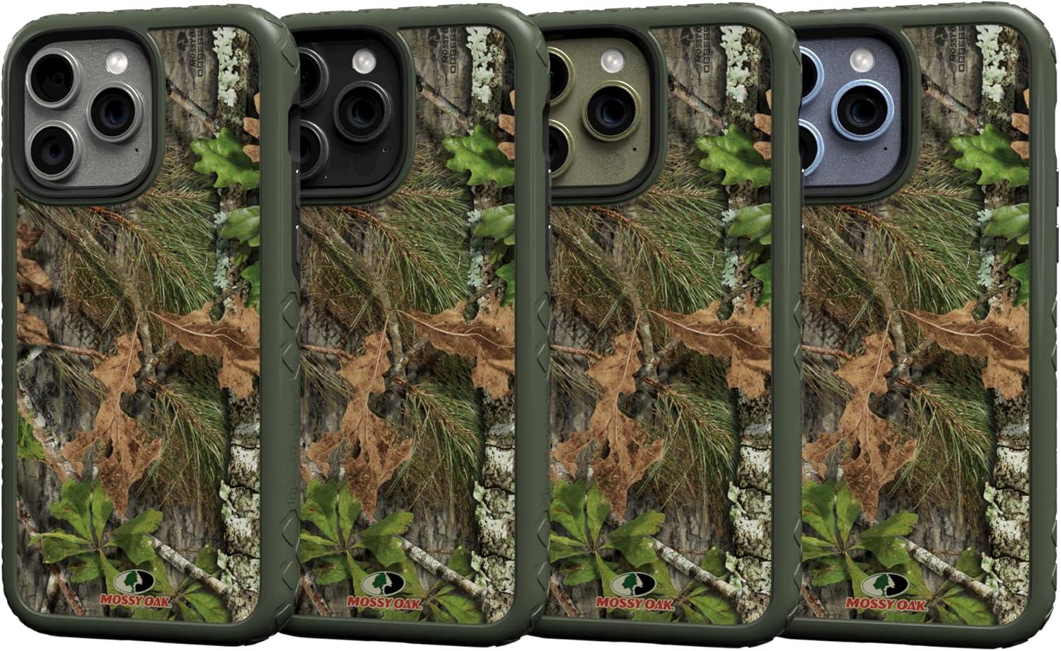 image:imagecellhelmet Mossy Oak Terra Gila DualLayer Case in Gray Designed for iPhone 13 Pro Max Shock amp Drop Proof Durable As Seen on Shark TankObsession Olive Drab Green