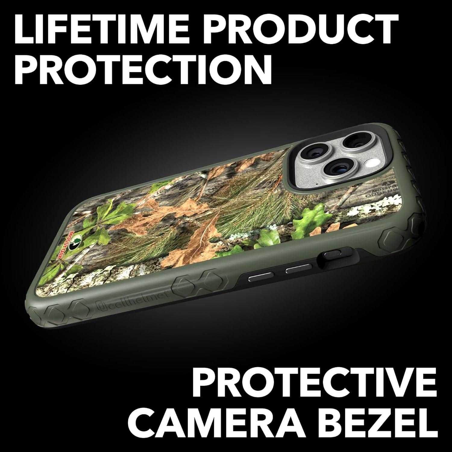 image:imagecellhelmet Mossy Oak Terra Gila DualLayer Case in Gray Designed for iPhone 13 Pro Max Shock amp Drop Proof Durable As Seen on Shark TankObsession Olive Drab Green
