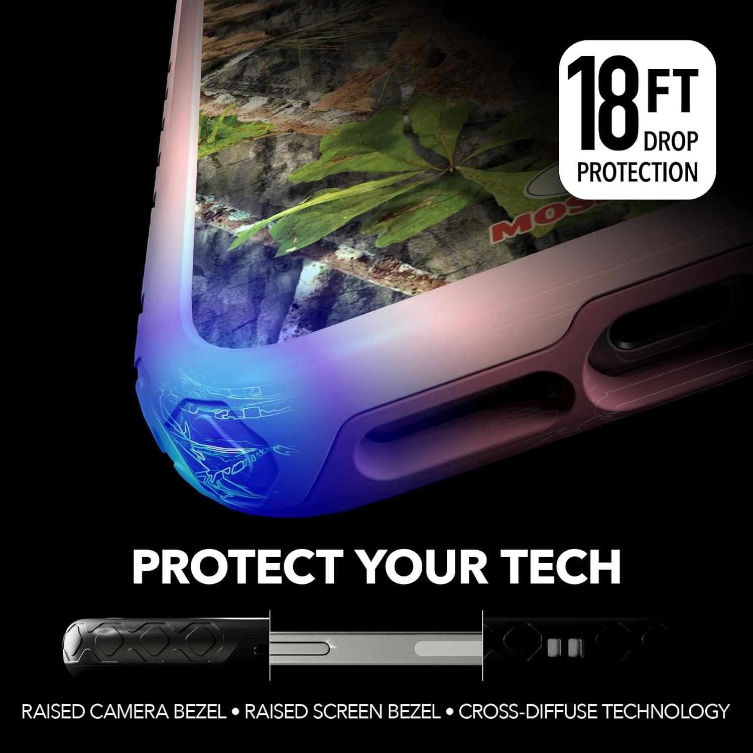 image:imagecellhelmet Mossy Oak Terra Gila DualLayer Case in Gray Designed for iPhone 13 Pro Max Shock amp Drop Proof Durable As Seen on Shark TankObsession Pink Magnolia