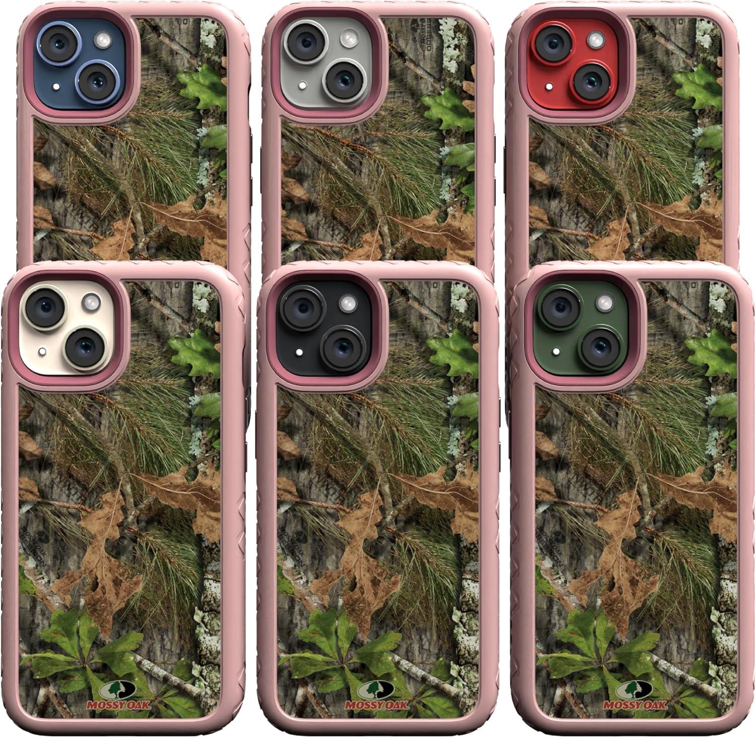 image:imagecellhelmet Mossy Oak Terra Gila DualLayer Case in Gray Designed for iPhone 13 Pro Max Shock amp Drop Proof Durable As Seen on Shark TankObsession Pink Magnolia