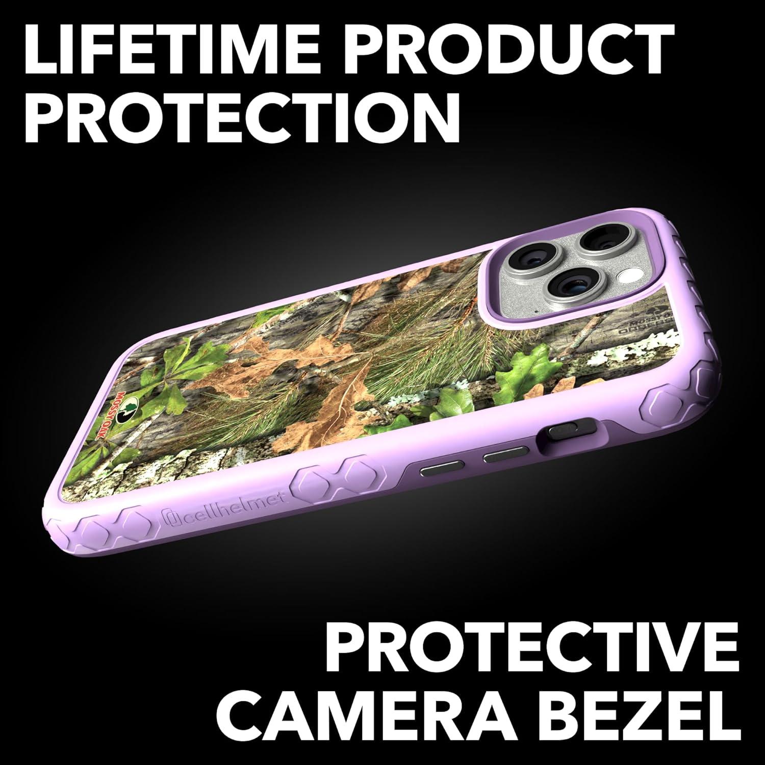 image:imagecellhelmet Mossy Oak Terra Gila DualLayer Case in Gray Designed for iPhone 13 Pro Max Shock amp Drop Proof Durable As Seen on Shark TankObsession Lilac Blossom Purple
