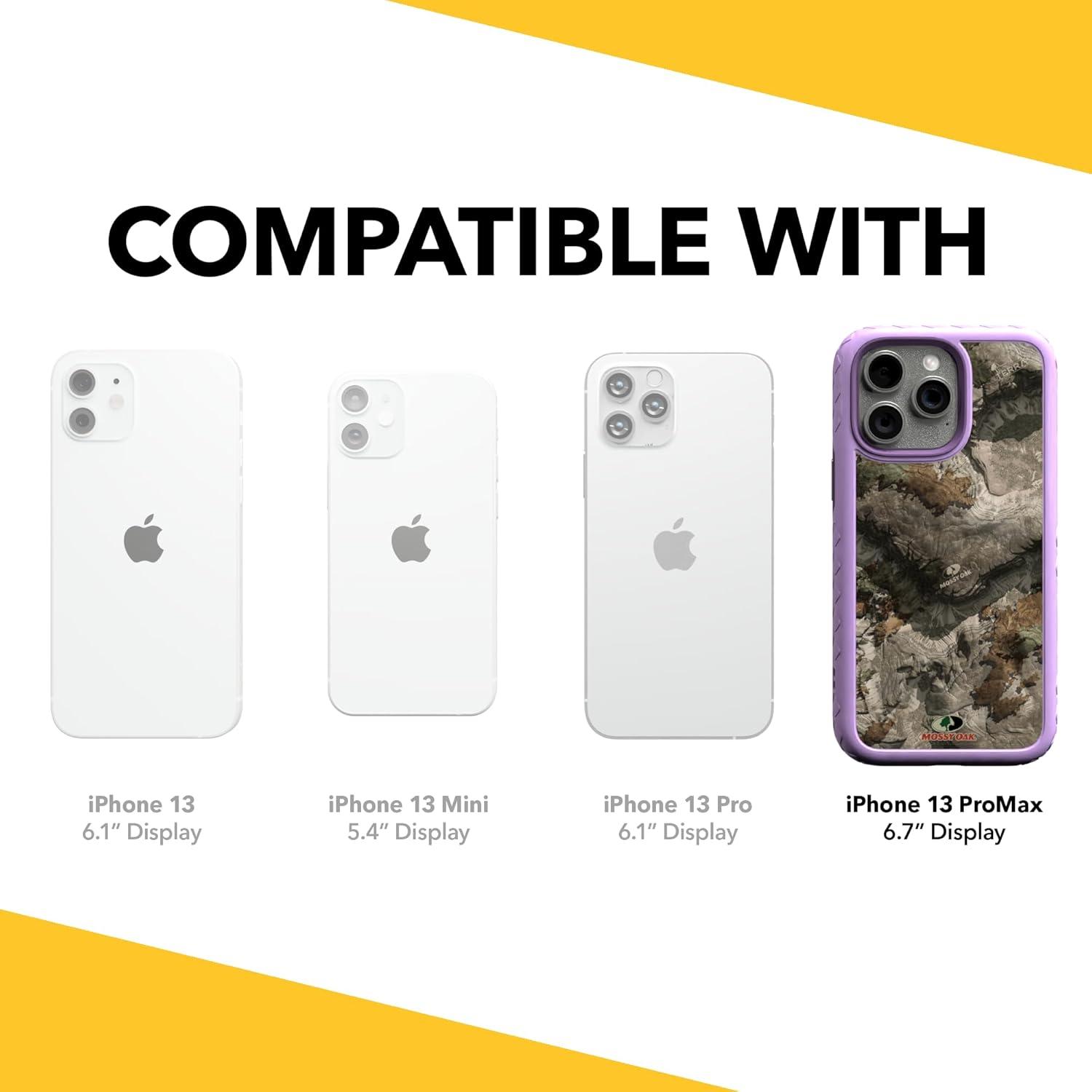 image:imagecellhelmet Mossy Oak Terra Gila DualLayer Case in Gray Designed for iPhone 13 Pro Max Shock amp Drop Proof Durable As Seen on Shark TankTerra Gila Lilac Blossom Purple