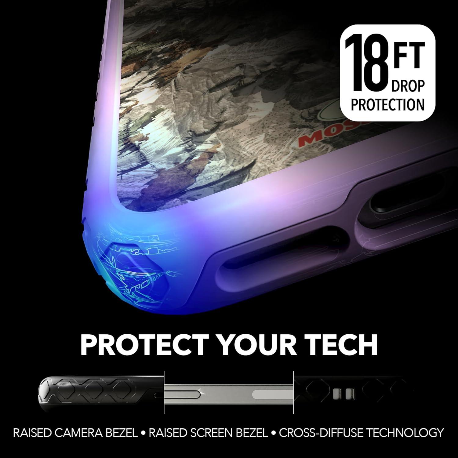 image:imagecellhelmet Mossy Oak Terra Gila DualLayer Case in Gray Designed for iPhone 13 Pro Max Shock amp Drop Proof Durable As Seen on Shark TankTerra Gila Lilac Blossom Purple