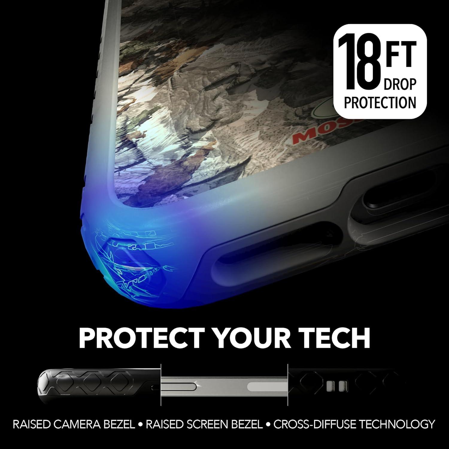 image:imagecellhelmet Mossy Oak Terra Gila DualLayer Case in Gray Designed for iPhone 13 Pro Max Shock amp Drop Proof Durable As Seen on Shark TankTerra Gila Gray