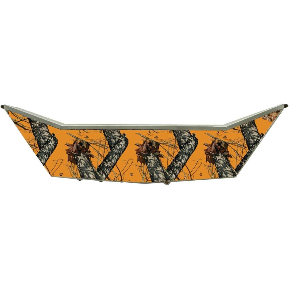image:imageMossy Oak Graphics Blaze Camo Transom Boat Wrap Kit  Easy to Install Vinyl Wrap with Matte Finish  18 x 60 KitBlaze