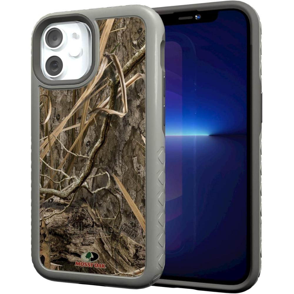 image:imagecellhelmet Mossy Oak Agua Seafoam DualLayer Case in Slate Blue Designed for iPhone XR Shock amp Drop Proof Durable As Seen on Shark TankShadow Grass Gray